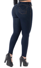 LT.ROSE - 2402 - Colombian Jeans for Women – Butt-Lift, High-Waist, and Tummy Control